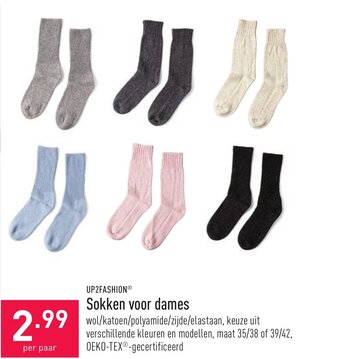 ALDI Sokken voor dames aanbieding