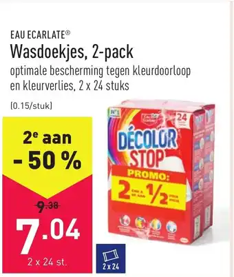 ALDI Wasdoekjes, 2-pack aanbieding