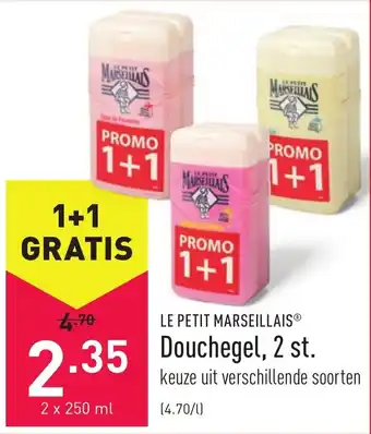 ALDI Douchegel, 2 st. 2 x 250ml aanbieding