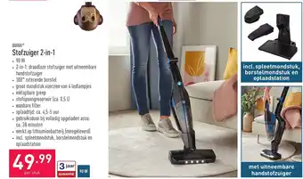 ALDI Stofzuiger 2-in-1 aanbieding