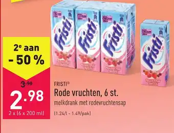 Rode vruchten, 6 st