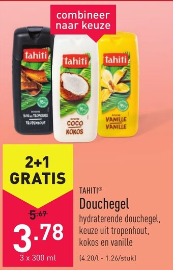 ALDI Douchegel 3 x 300ml aanbieding