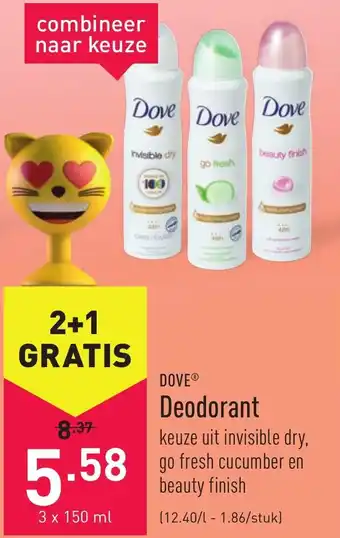 ALDI Deodorant 3 x 150ml aanbieding
