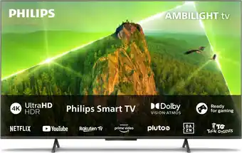 Krëfel LED TV 4K Ambilight 43PUS8108/12 - 43 inch aanbieding