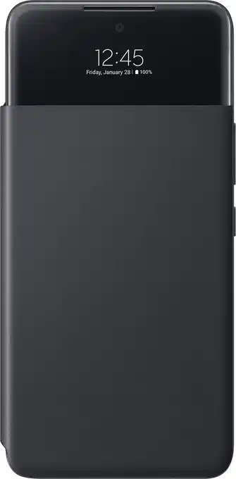 Smart S View Wallet Cover voor Galaxy A53 5G - Zwart
