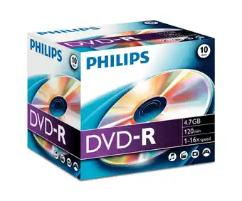 Krëfel DVD-R - 4,7 GB - 120 min. - 10 stuks aanbieding