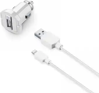 Krëfel Lightning autolader - Fast Charging - Wit aanbieding