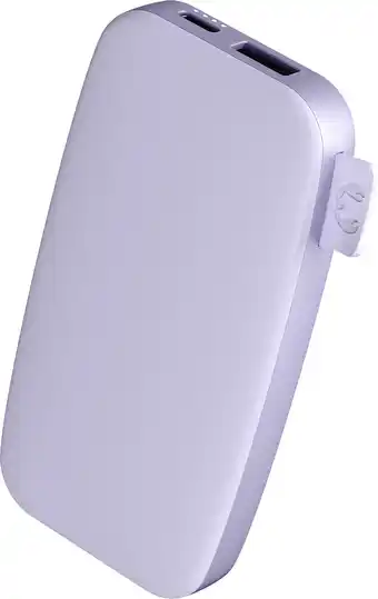 Krëfel USB C powerbank 6.000 mAh - Dreamy Lilac aanbieding