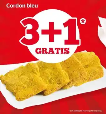 Spar Cordon bleu aanbieding