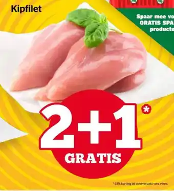 Spar Kipfilet aanbieding