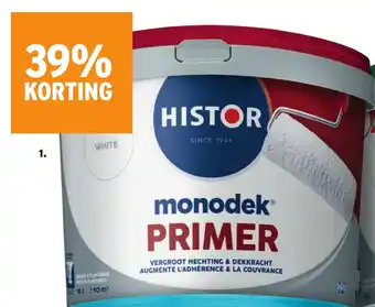 GAMMA Histor Monodek Primer wit 10L aanbieding