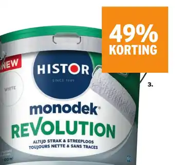 GAMMA Histor Monodek Revolution 10L aanbieding