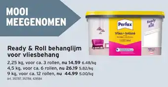 GAMMA Ready & Roll behanglijm voor vliesbehang aanbieding