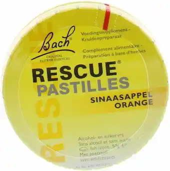Bol.com Bach Rescue Remedy Pastilles - 50 gr - sinaasappel - Voedingssupplement aanbieding