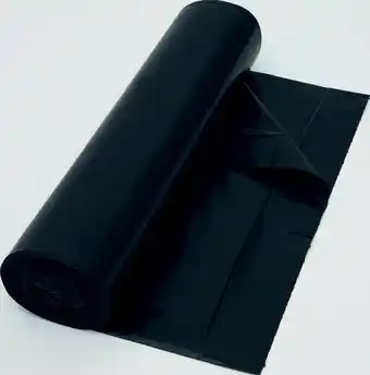 Bol.com Vuilniszak 37 micron, ft 70 x 110 cm, zwart, rol van 25 stuks aanbieding