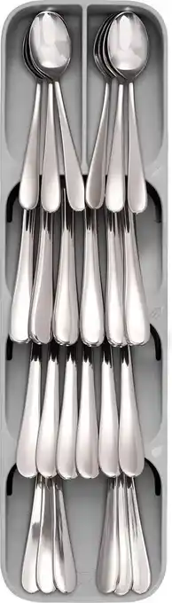 Bol.com Joseph Joseph Bestekorganiser - 11x39.5x5.7 cm - Grijs aanbieding