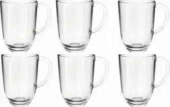 Bol.com Leonardo Napoli Latte Macchiato - set van 6 glazen aanbieding