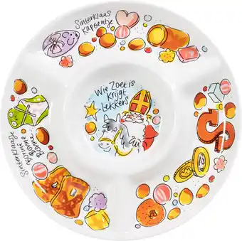 Bol.com Blond Amsterdam, Specials, Sint: Snackplate 25cm aanbieding