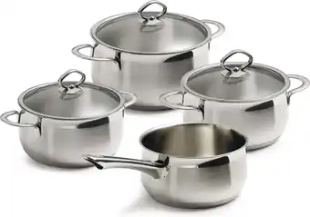 Bol.com BK Excellent pannenset - 4-delig - RVS - inductie aanbieding