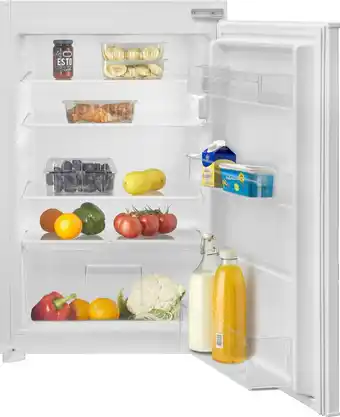 Bol.com Inventum IKK0882S - Inbouw koelkast - Nis 88 cm - 126 liter - Superkoelen - 4 plateaus - Sleepdeur - Wit aanbieding