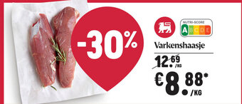 Delhaize Varkenshaasje aanbieding