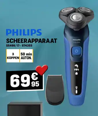 Electro Depot PHILIPS SCHEERAPPARAAT aanbieding