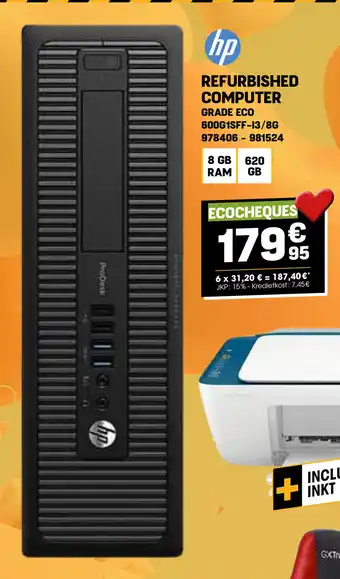 Electro Depot REFURBISHED COMPUTER aanbieding