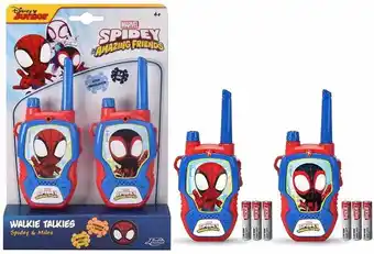 Bol.com Walkie-Talkie Spidey 2,4 hz 2 Units aanbieding