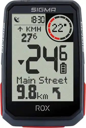 Bol.com GPS Fietscomputer Sigma ROX 4.0 GPS HR + CADANS set met overclamp Butler stuurhouder - zwart aanbieding