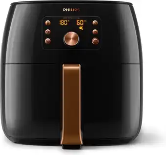 Bol.com Philips Airfryer XXL Premium HD9867/90 - Hetelucht friteuse incl. Smart Sensing aanbieding