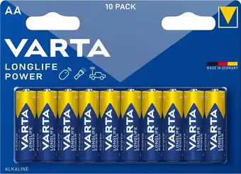 Bol.com Varta AA Longlife Batterijen - 10 stuks aanbieding