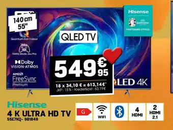 Electro Depot 4 K ULTRA HD TV aanbieding