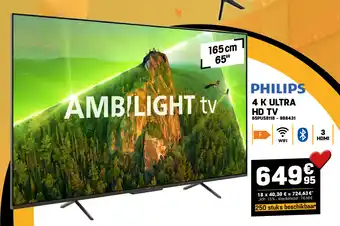 Electro Depot 4 K ULTRA HD TV aanbieding