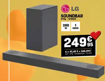 Electro Depot SOUNDBAR aanbieding