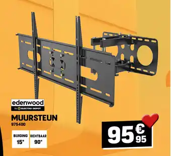 Electro Depot MUURSTEUN aanbieding