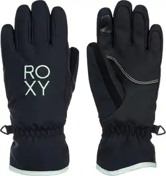 Bol.com Roxy Wintersporthandschoenen Freshfield Kinderen Meisjes Technische Snowboard/Skihandschoenen - L Zwart aanbieding
