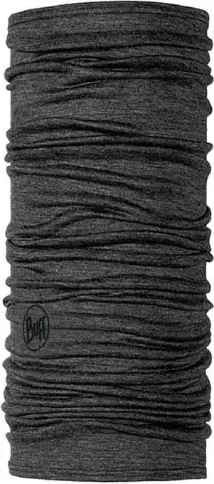 Bol.com BUFF Lightweight Merino Wool Solid Nekwarmer Unisex - One Size aanbieding