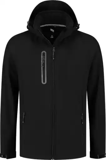 Bol.com Kjelvik Kevan Softshelljas Heren - Maat 4XL aanbieding