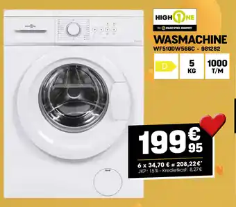 Electro Depot WASMACHINE aanbieding
