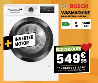 Electro Depot WASMACHINE aanbieding