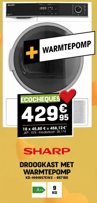 DROOGKAST MET WARMTEPOMP