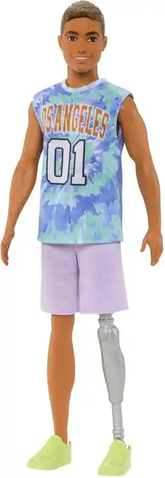 Bol.com Barbie Fashionistas - Ken Pop - Met tie-dye Los Angeles shirt aanbieding