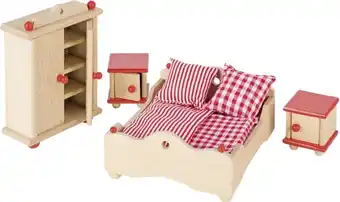 Goki Poppenhuis Meubeltjes Slaapkamer
