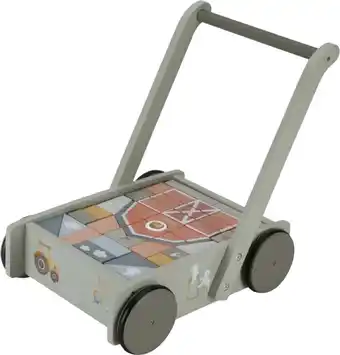 Bol.com Little Dutch - Houten Blokkenkar FSC - Little Farm aanbieding