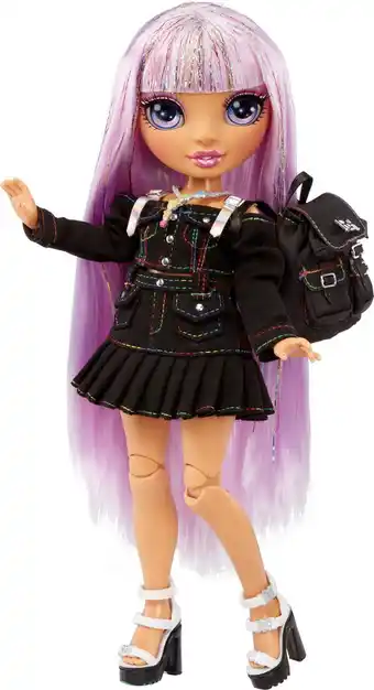 Bol.com Rainbow High Junior High Special Edition Doll - 23 cm - Avery Styles - Regenboog - Modepop aanbieding