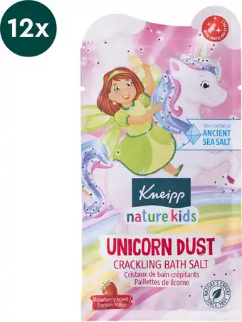 Bol.com Kneipp Kids Badkristallen - Unicorn Dust - Badzout - Vegan - Voordeelverpakking - Grootverpakking - 12x60 gram aanbieding
