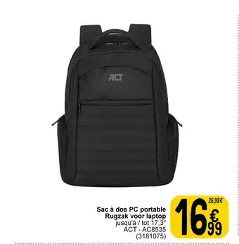 Cora Sac à dos PC portable Rugzak voor laptop aanbieding