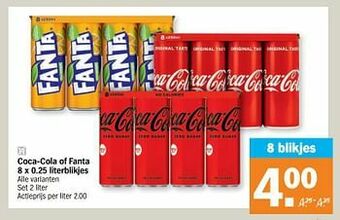 Albert Heijn Coca-cola of fanta aanbieding