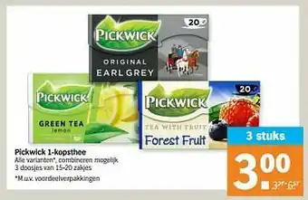 Albert Heijn Pickwick aanbieding