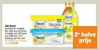 Albert Heijn Light voor op brood aanbieding